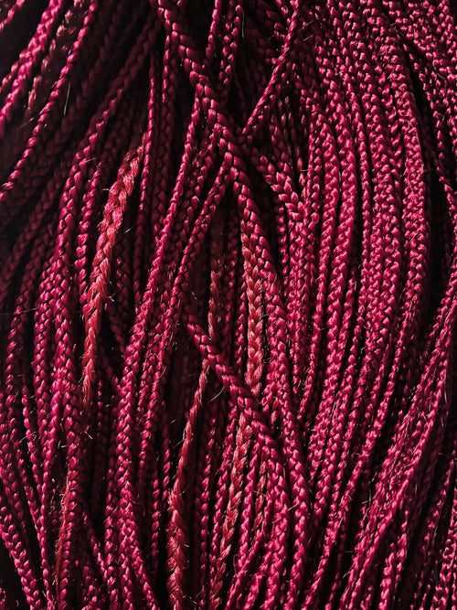 ROSY: Braid Wig for Women in Multi Pink