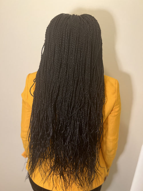 ANGEL: Senegalese Twist Natural Hair Wig for Women in Black