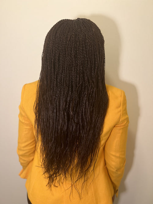 ANGEL: Senegalese Twist Natural Hair Wig for Women in Dark Brown